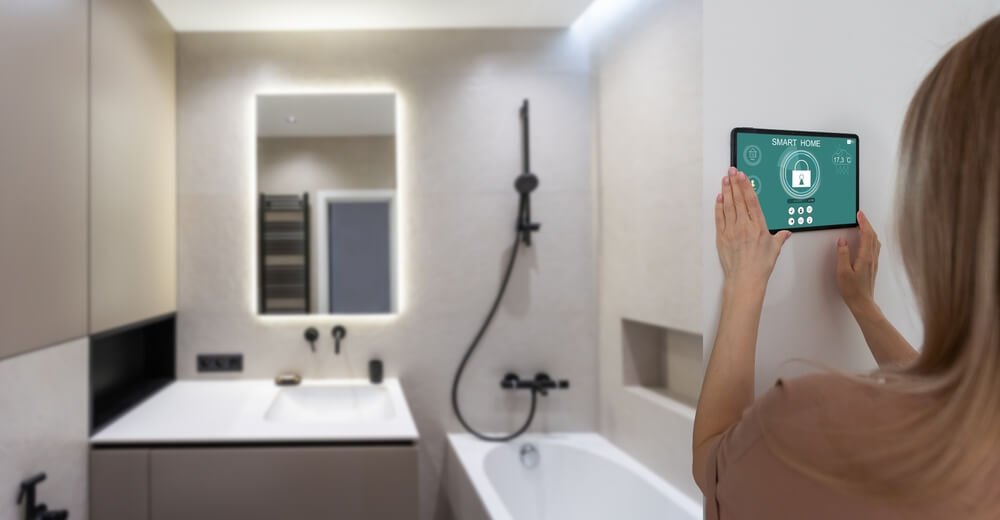 salle de bain domotique