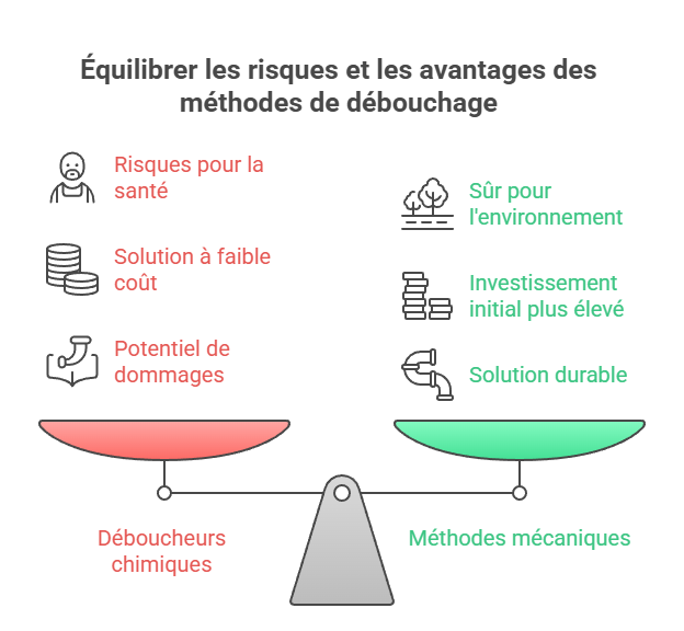 Produits chimiques débouchage