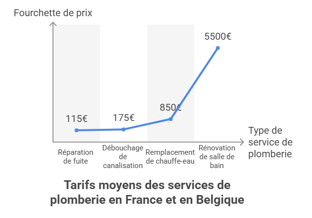 Tarifs moyens