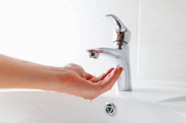 basse pression d'eau