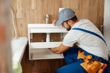 Installation d’un lavabo