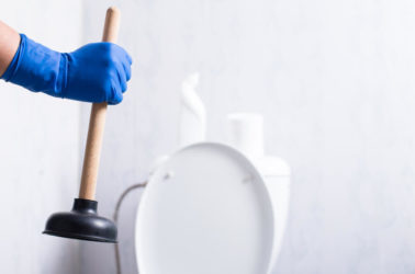 Toilettes bouchées