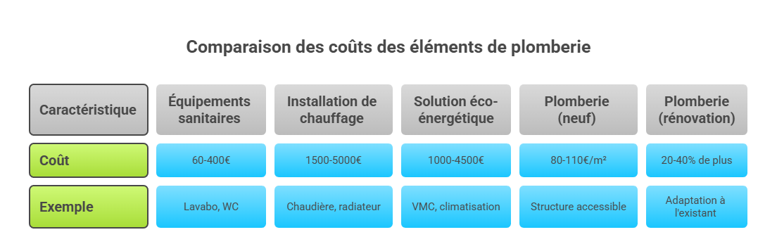 Équipements et installations spécifiques