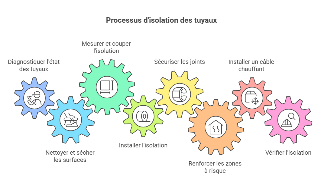 Techniques efficaces d’isolation des tuyaux