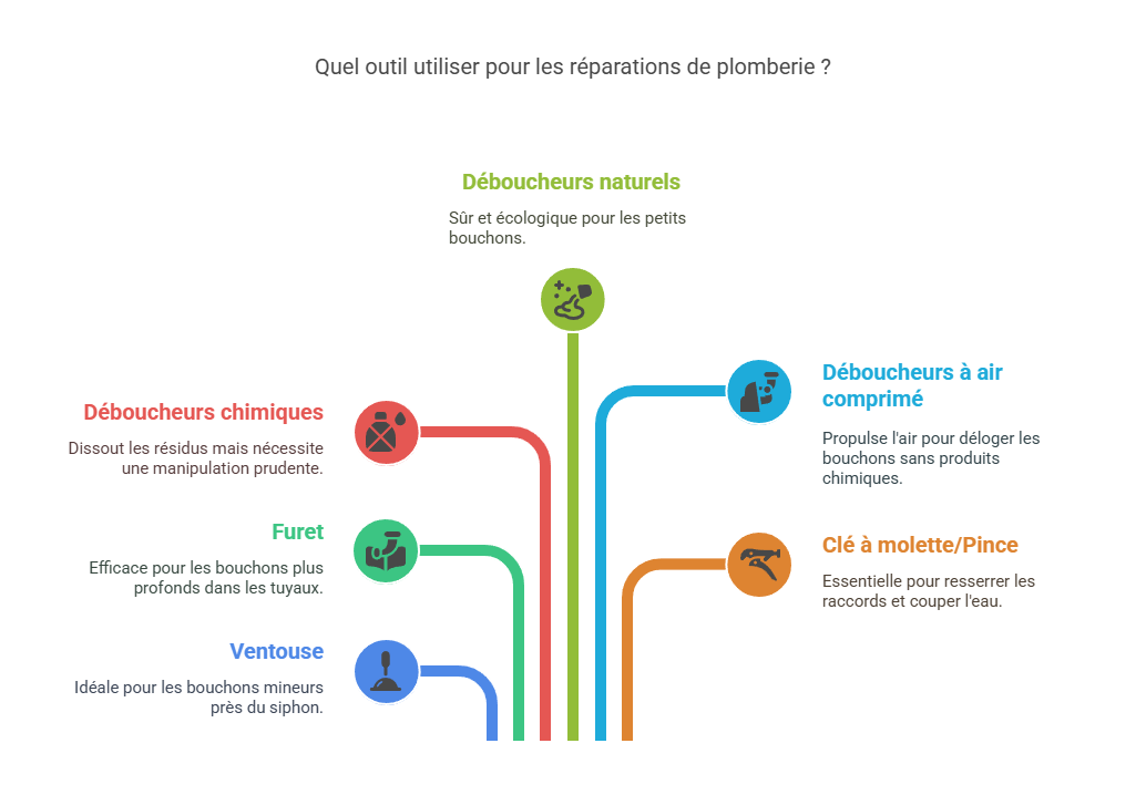 Outils pour réparations simples